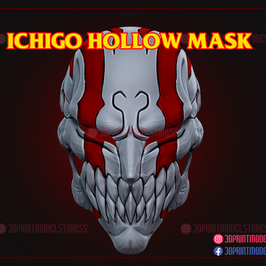 Bleach Ichigo Hollow Mask